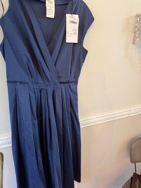 Weekend MaxMara Vertice Satin Pleated Dress